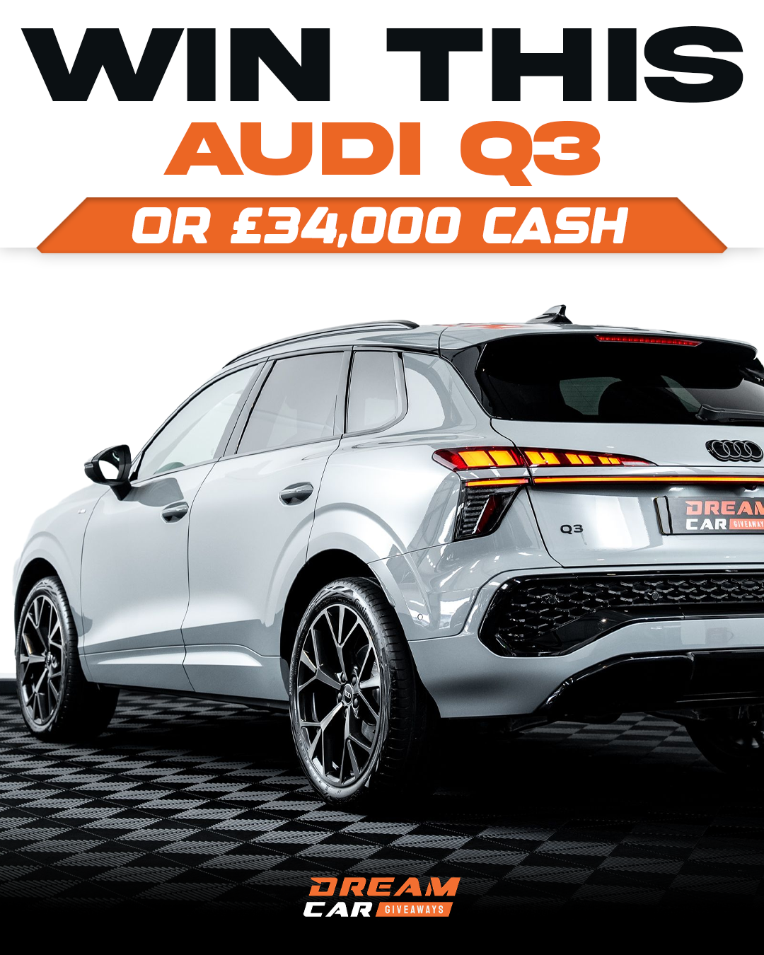 Dream Car Giveaways Facebook ad