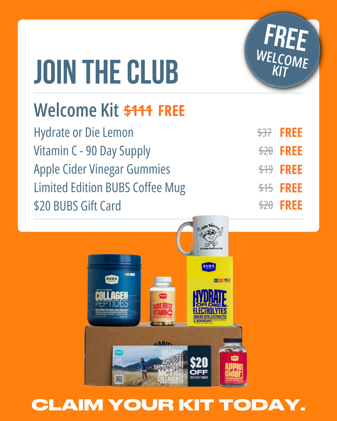 Bubs Naturals Facebook ad from Jan 7, 2026