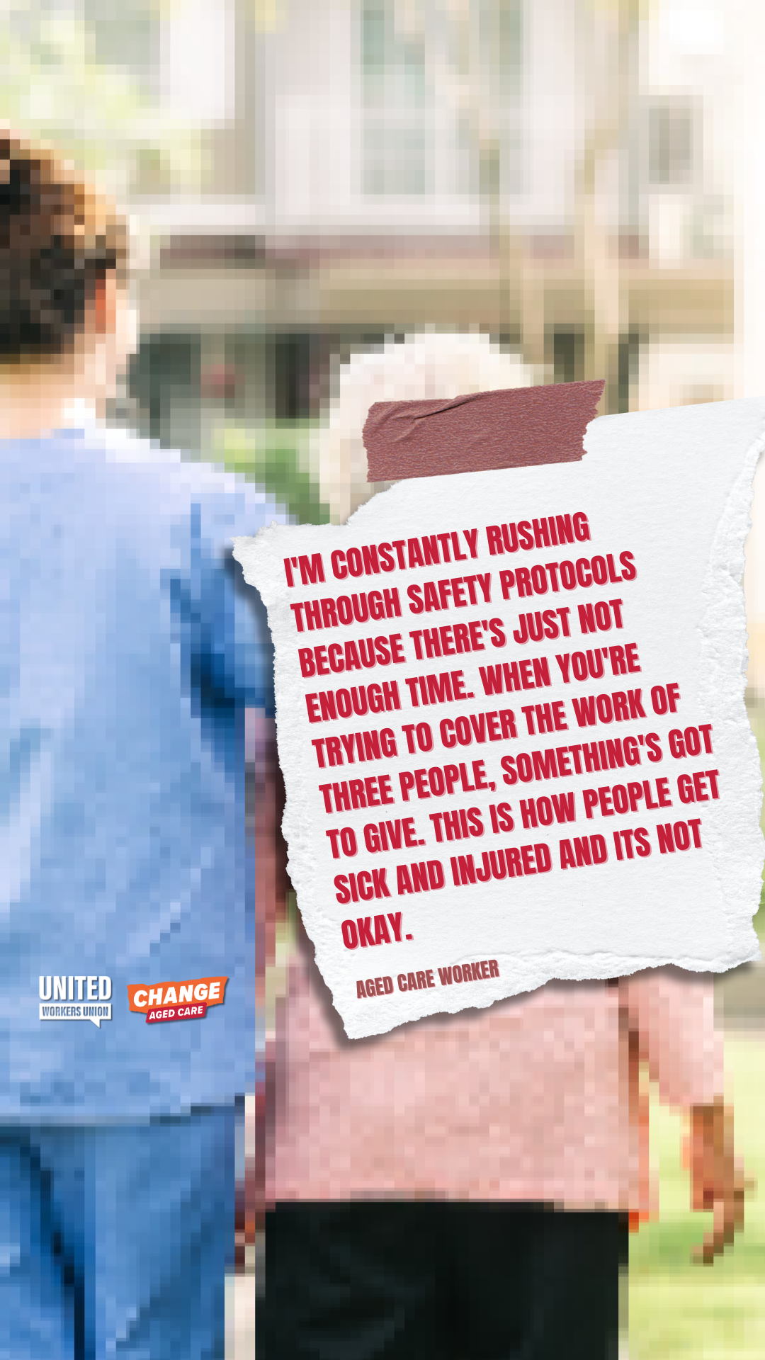 Time for Change - Change Aged Care Facebook ad