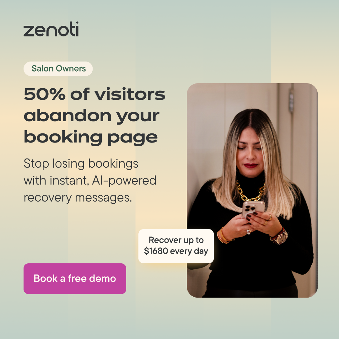 Zenoti Facebook ad