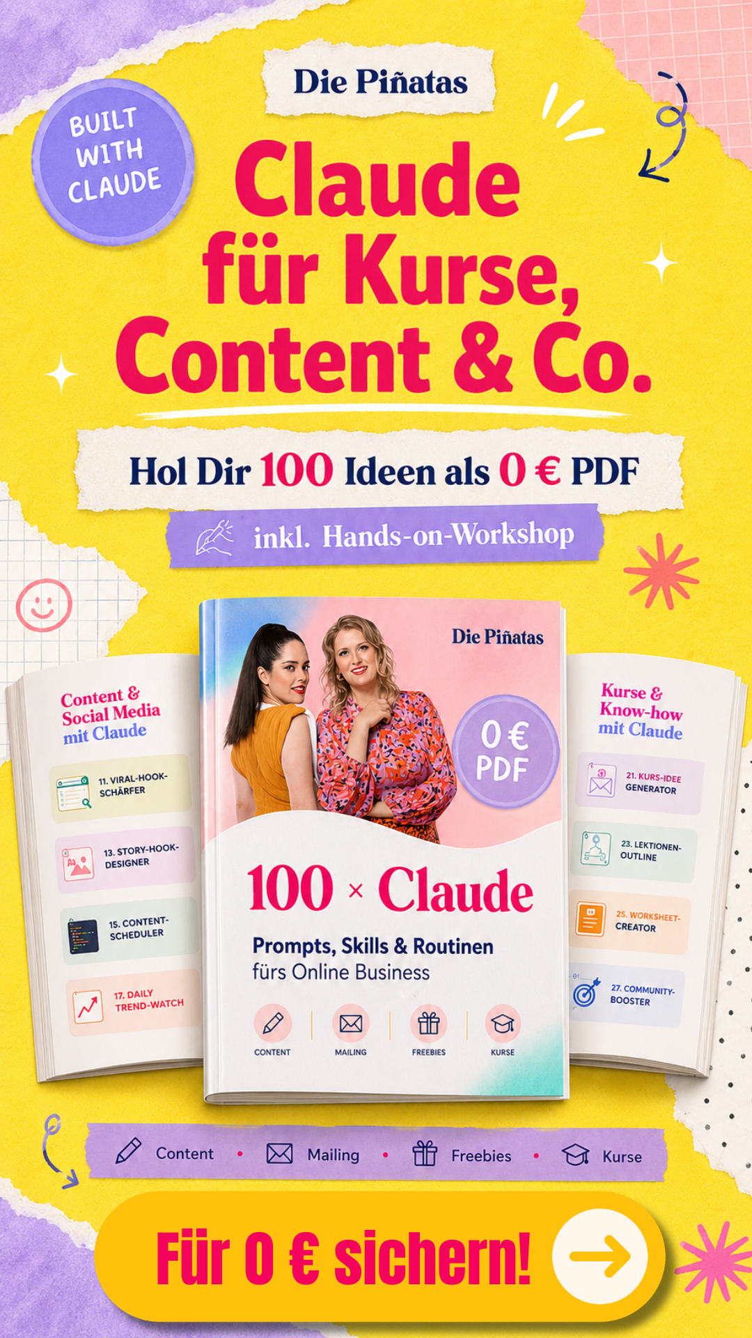 Die Projekt Piñatas Facebook ad from May 19, 2026