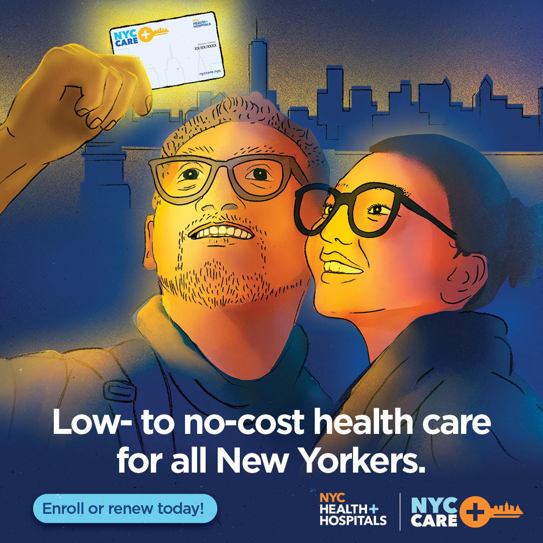NYC Health + Hospitals Facebook ad