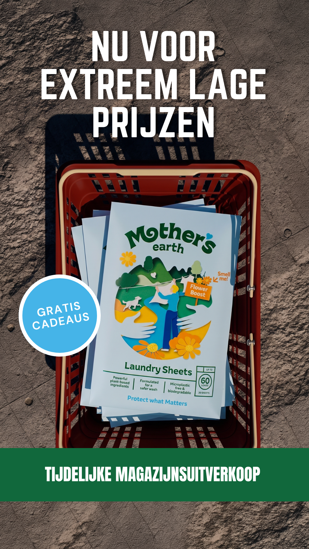 Mothers Earth Facebook ad