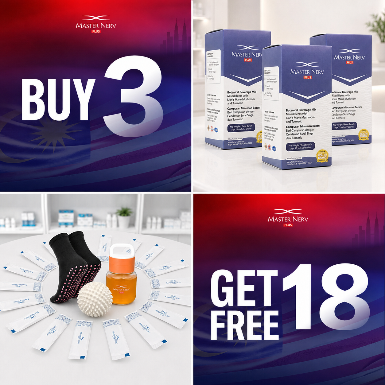 Master Nerv - Daily Nerve Health Support Facebook ad