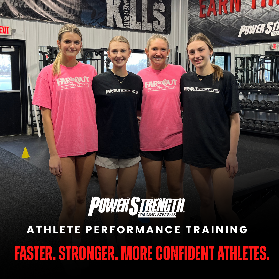 PowerStrength Training Systems Facebook ad: Secure Your Athlete’s Spot