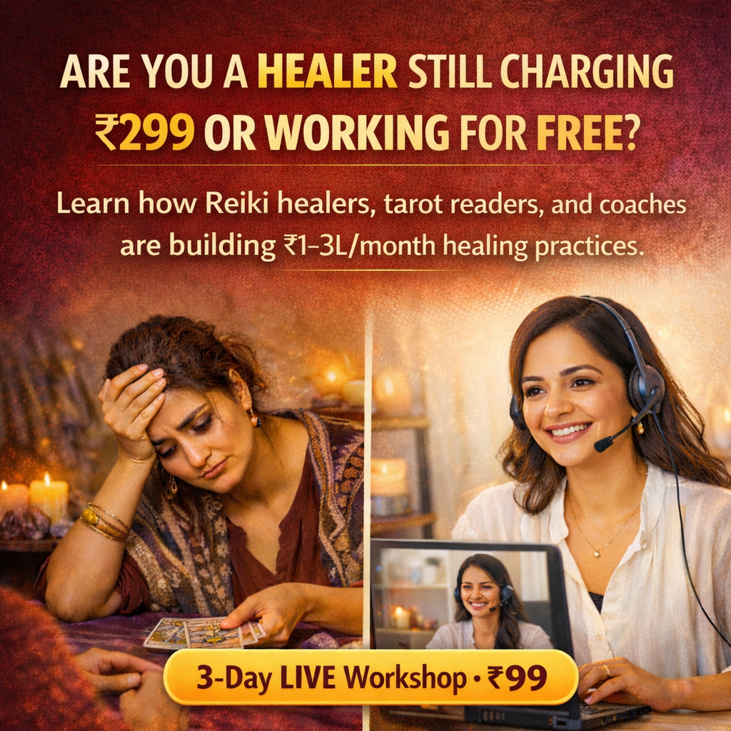 Life Coach - Madhura Girish Facebook ad: Turn Your Healing Skills Into ₹1-3 Lakhs/Month