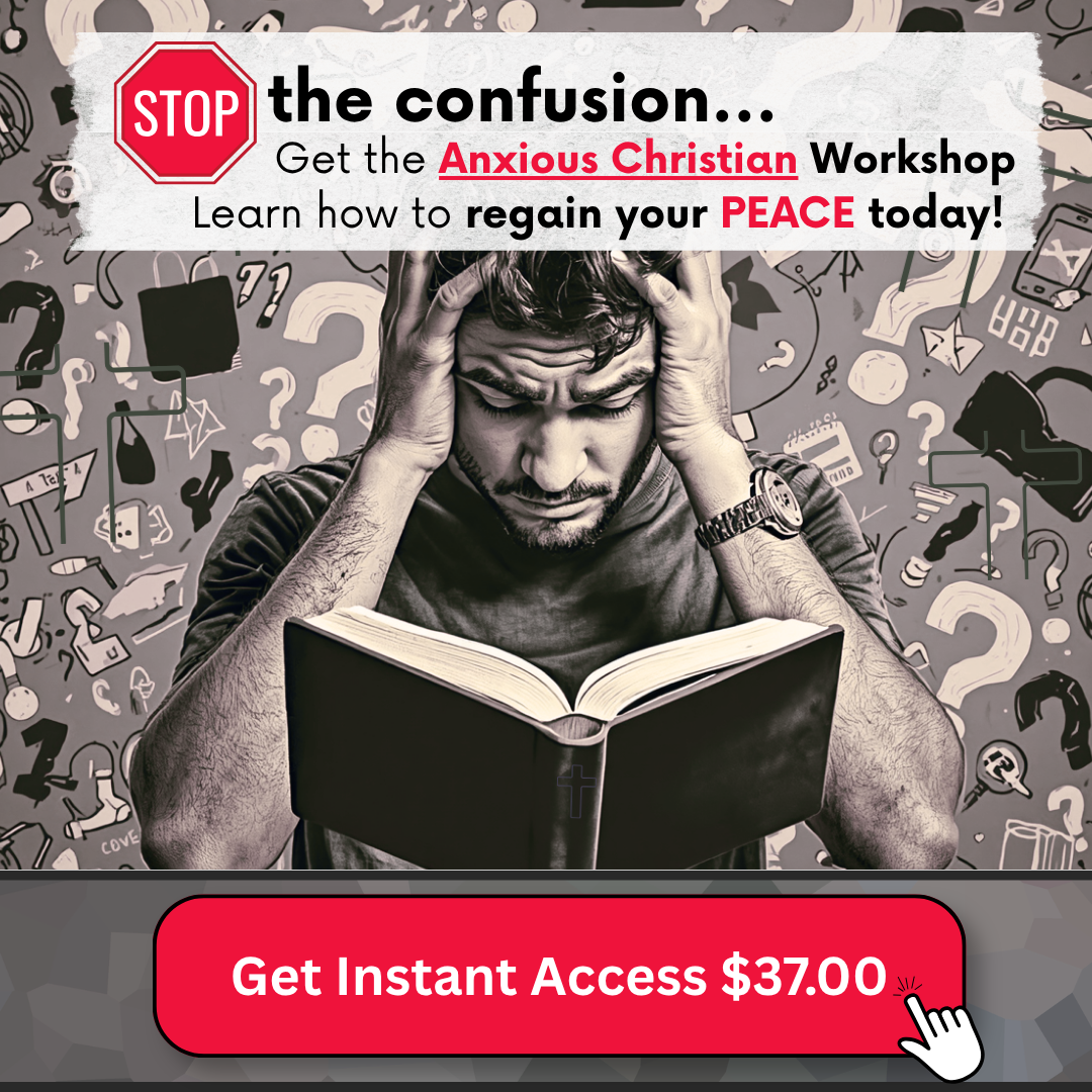 Rising Kingdom Training Facebook ad: The Anxious Christian Workshop