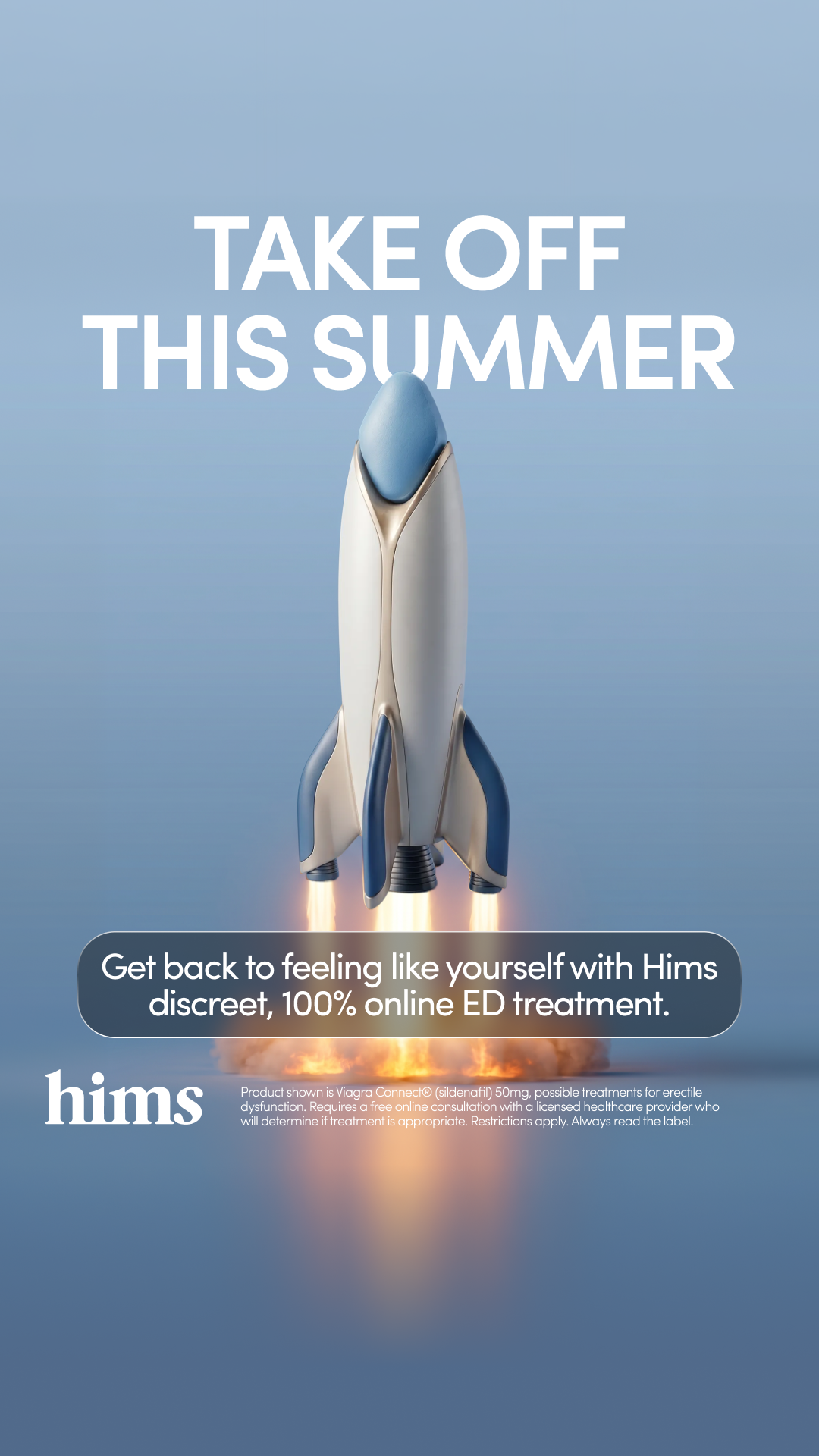 hims Facebook ad
