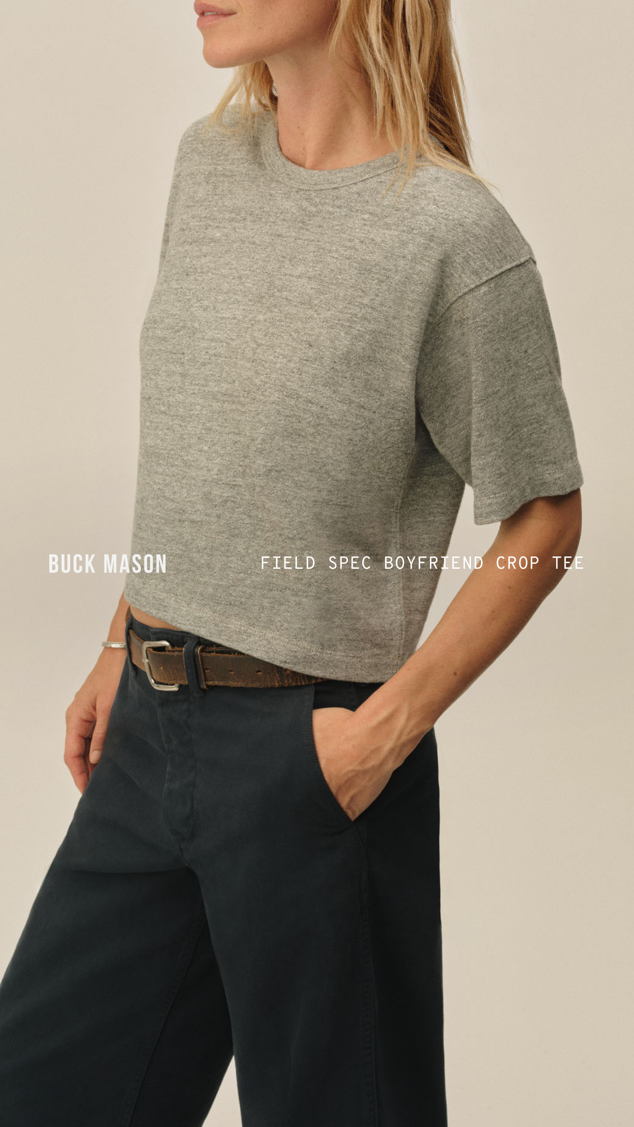 Buck Mason Women's Facebook ad