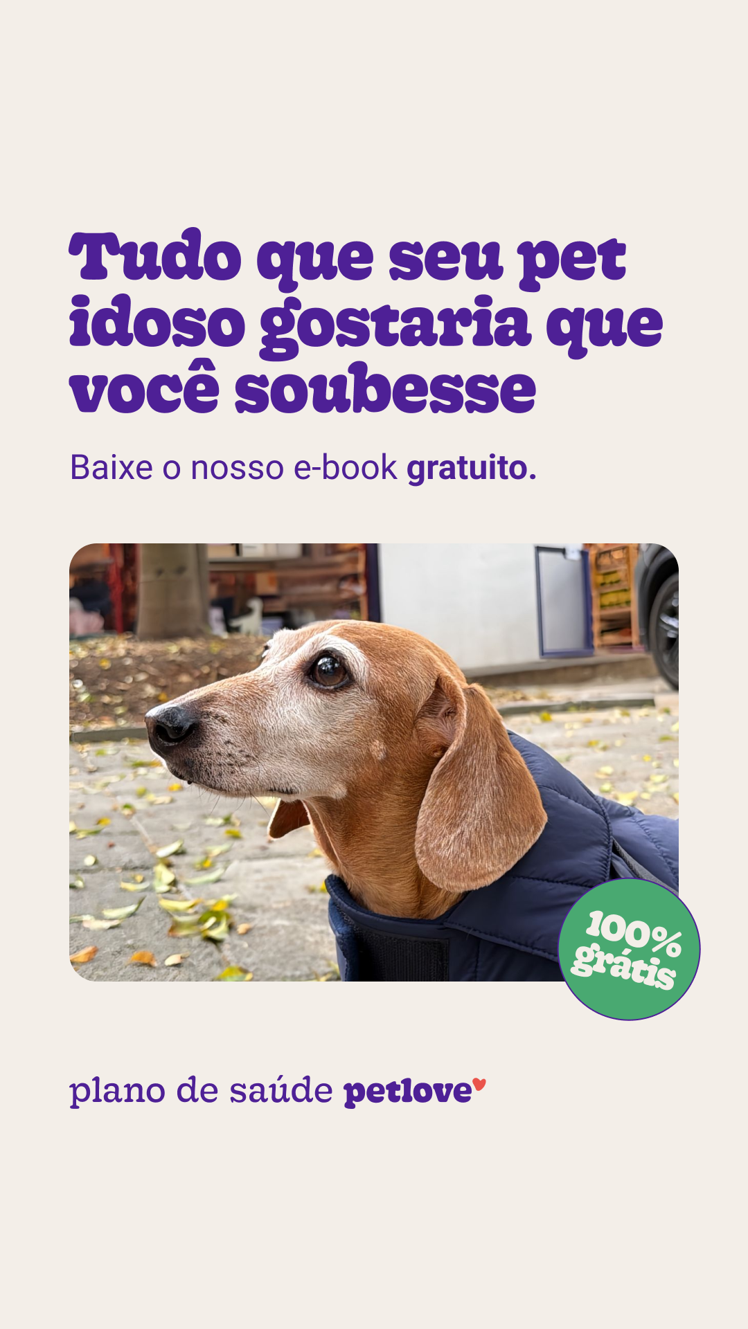 Petlove Facebook ad