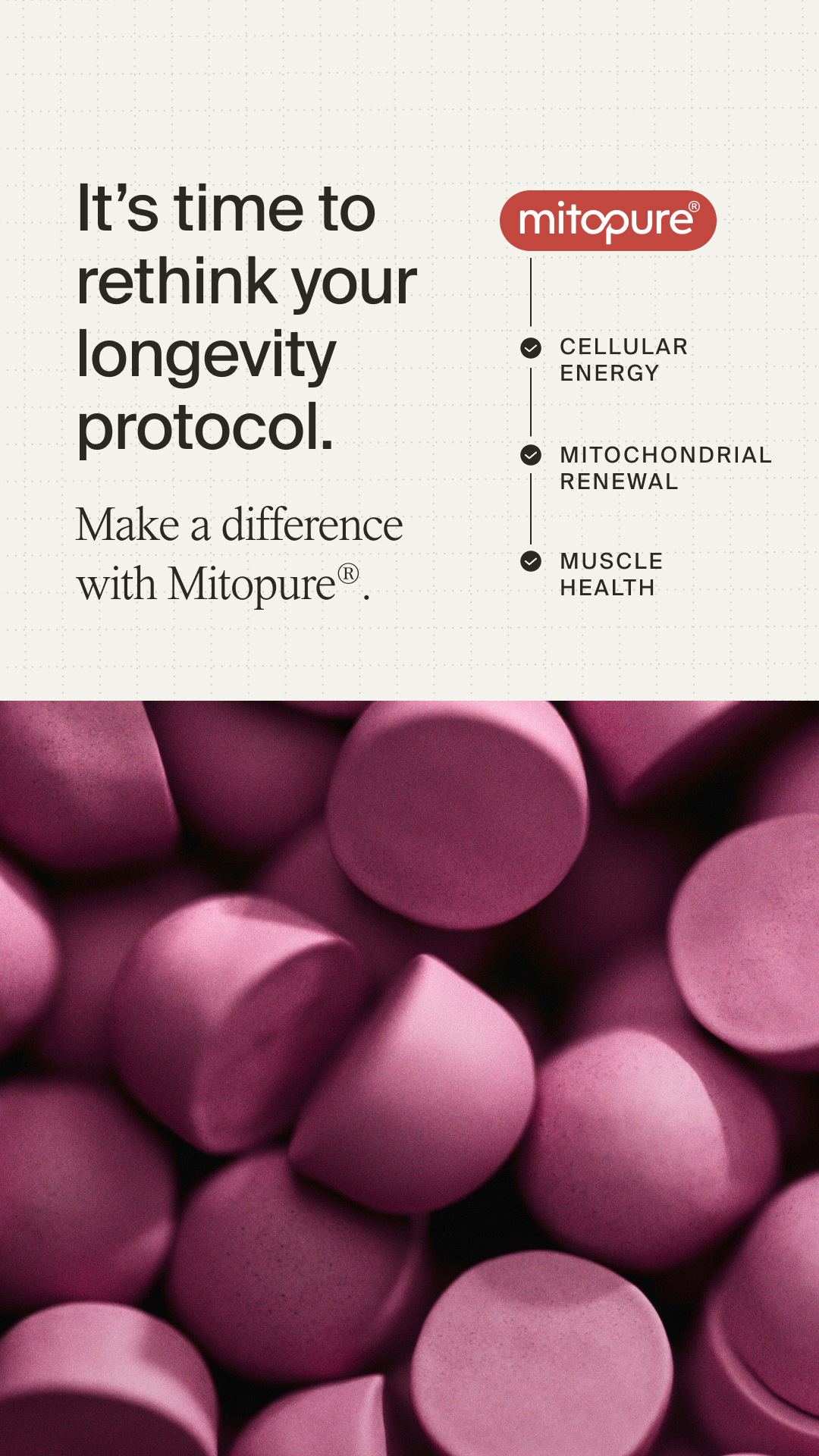 Timeline Longevity Facebook ad