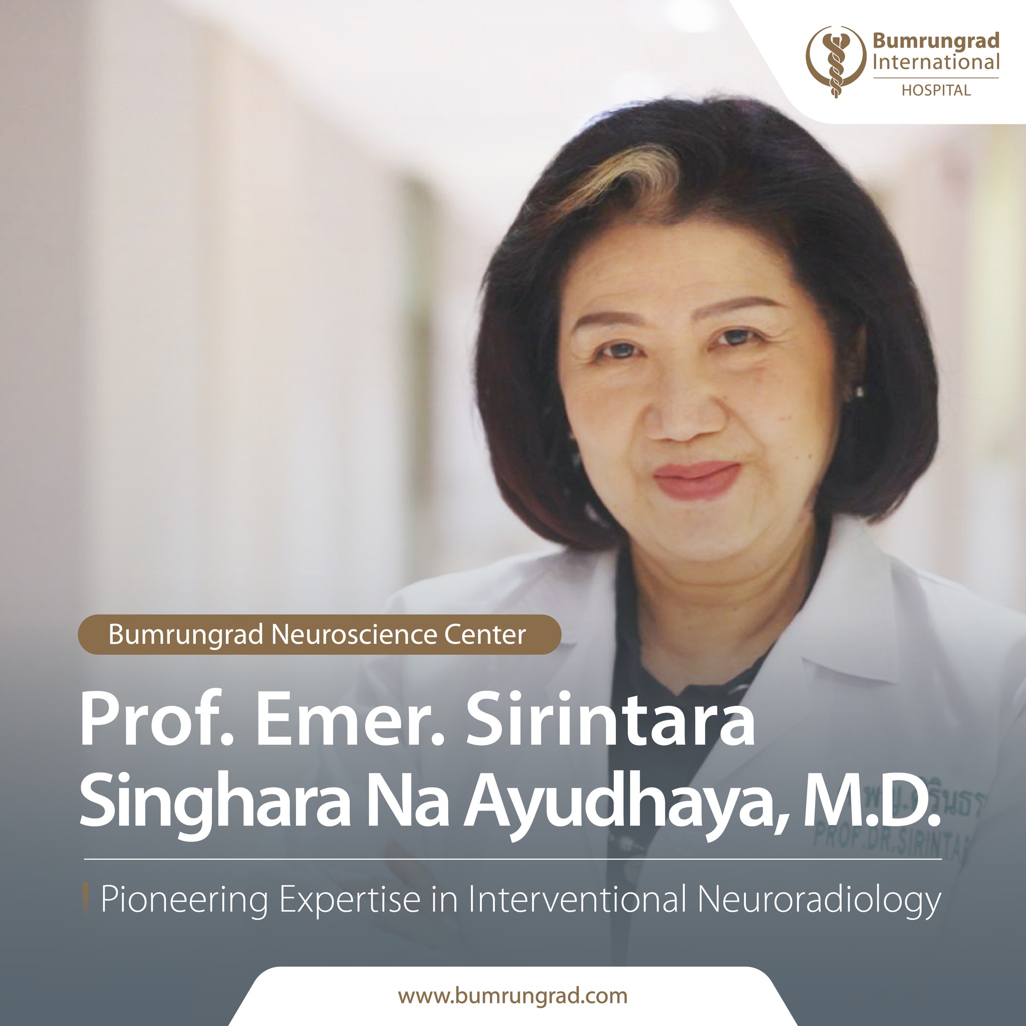 Bumrungrad International Facebook ad: Advances in brain imaging and minimally invasive treatment…
