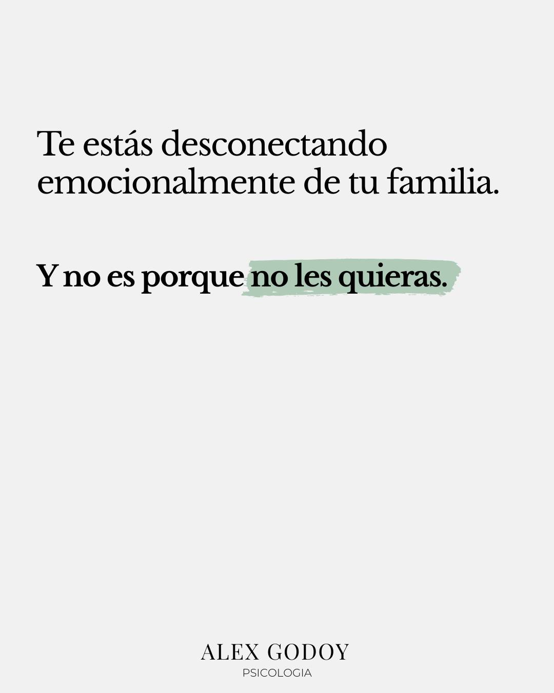 Alex Godoy Psicología Facebook ad: A veces el problema no es que no…