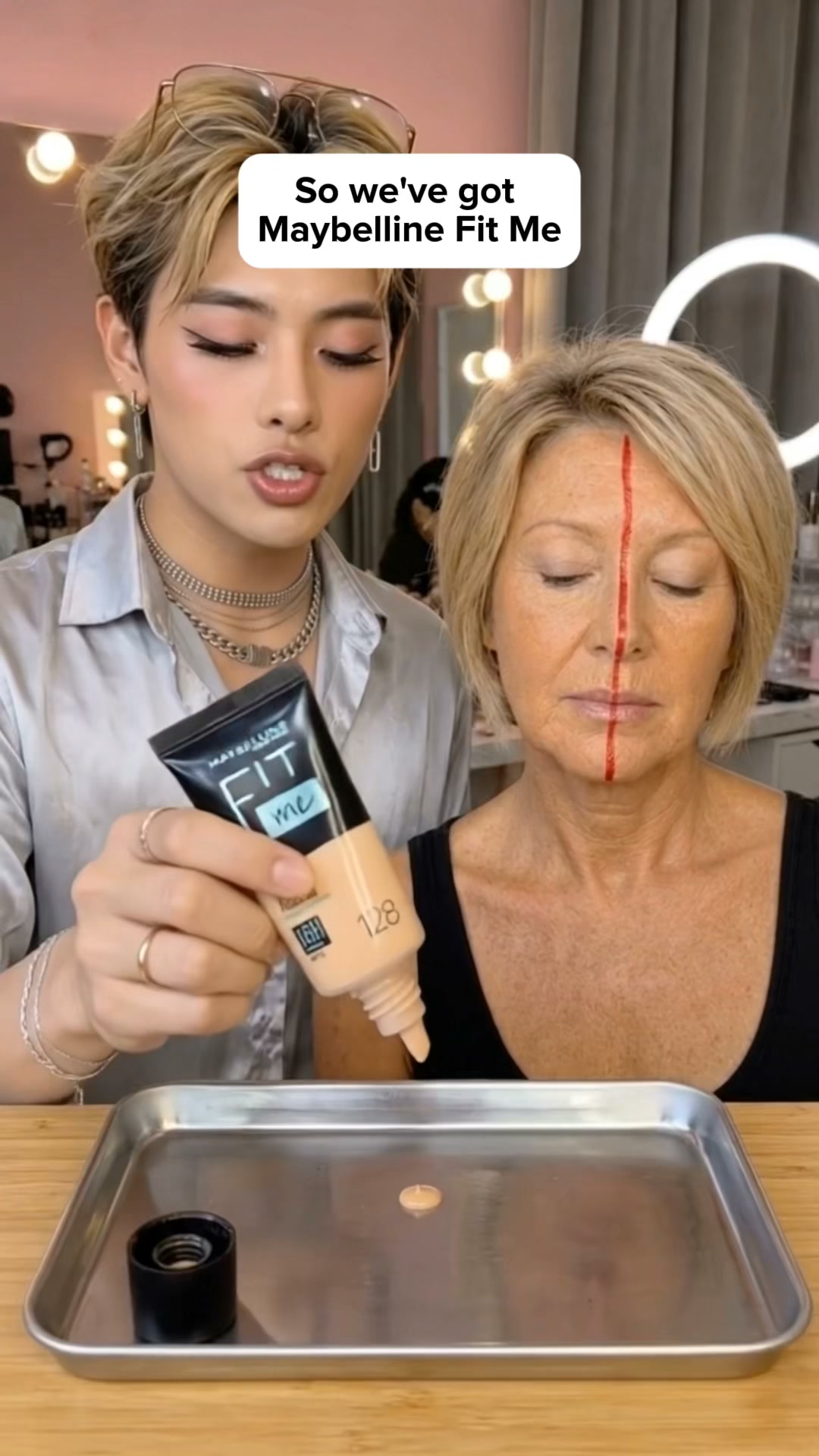 Korean Beauty Insider Facebook ad: The Only Foundation For Women Over 50.