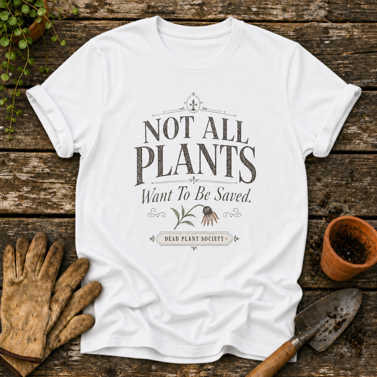 Dead plant society Facebook ad