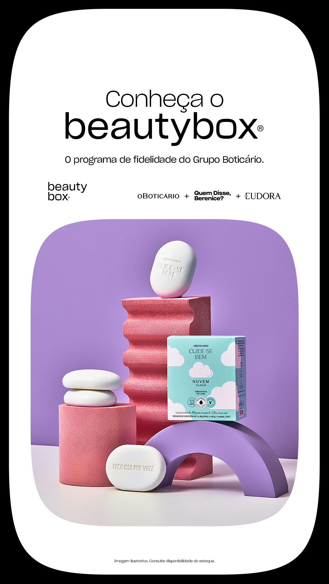 O Boticário Facebook ad: Conheça o Beautybox!