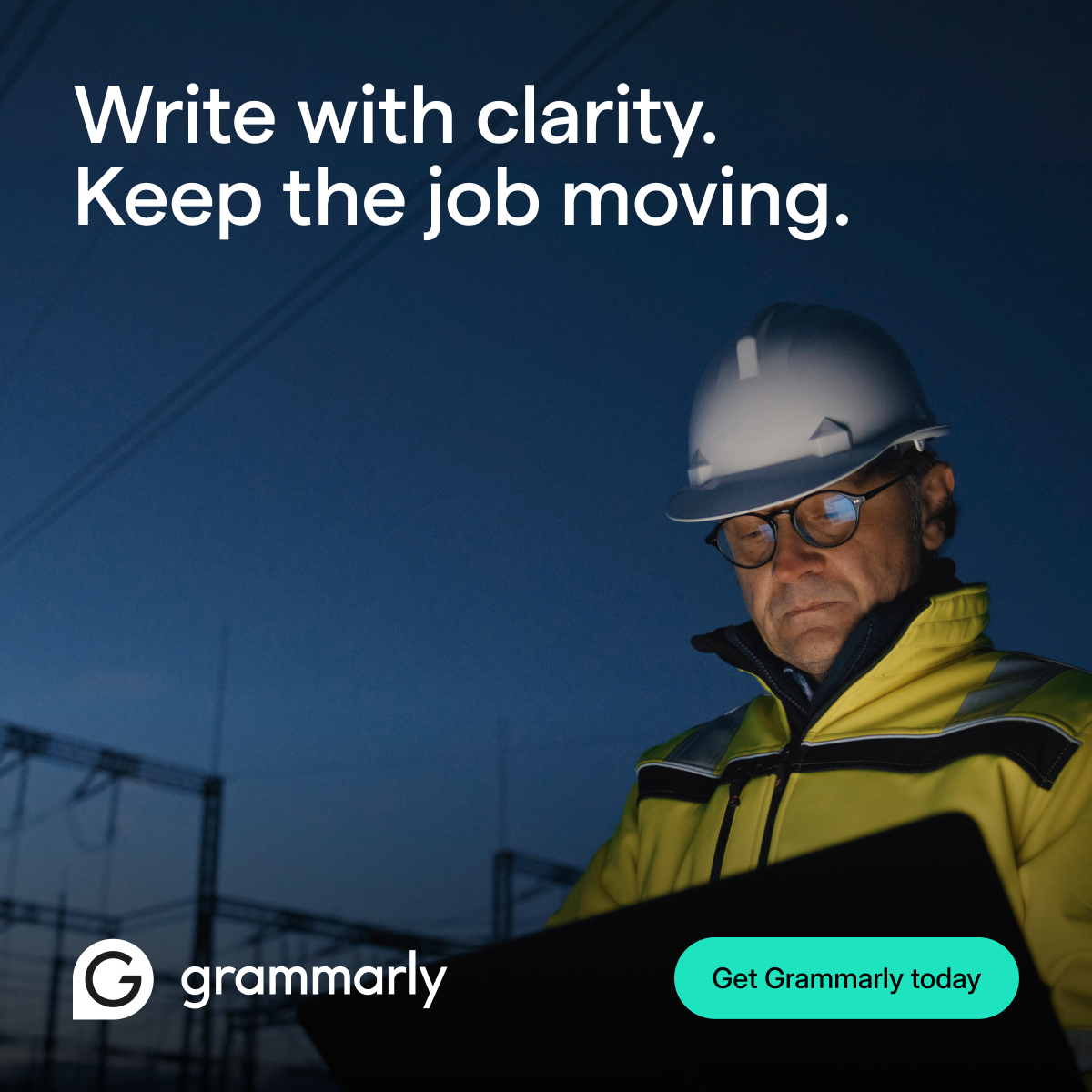 Grammarly Facebook ad