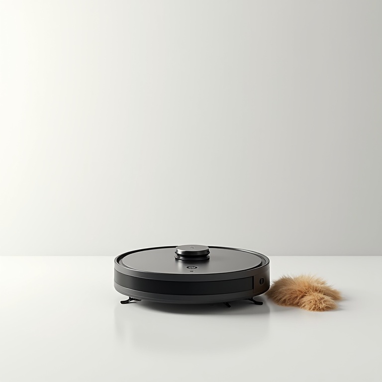 DailyNewFinds Digest Facebook ad: Best Robot Vacuums For Dog Hair.