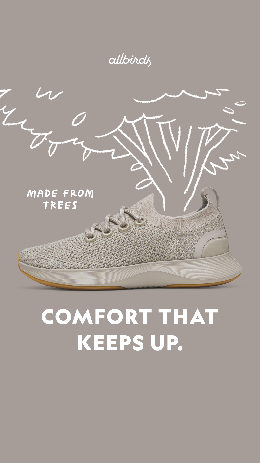 Allbirds Facebook ad