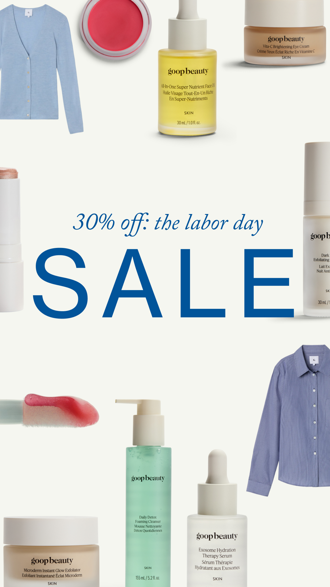 goop Facebook ad