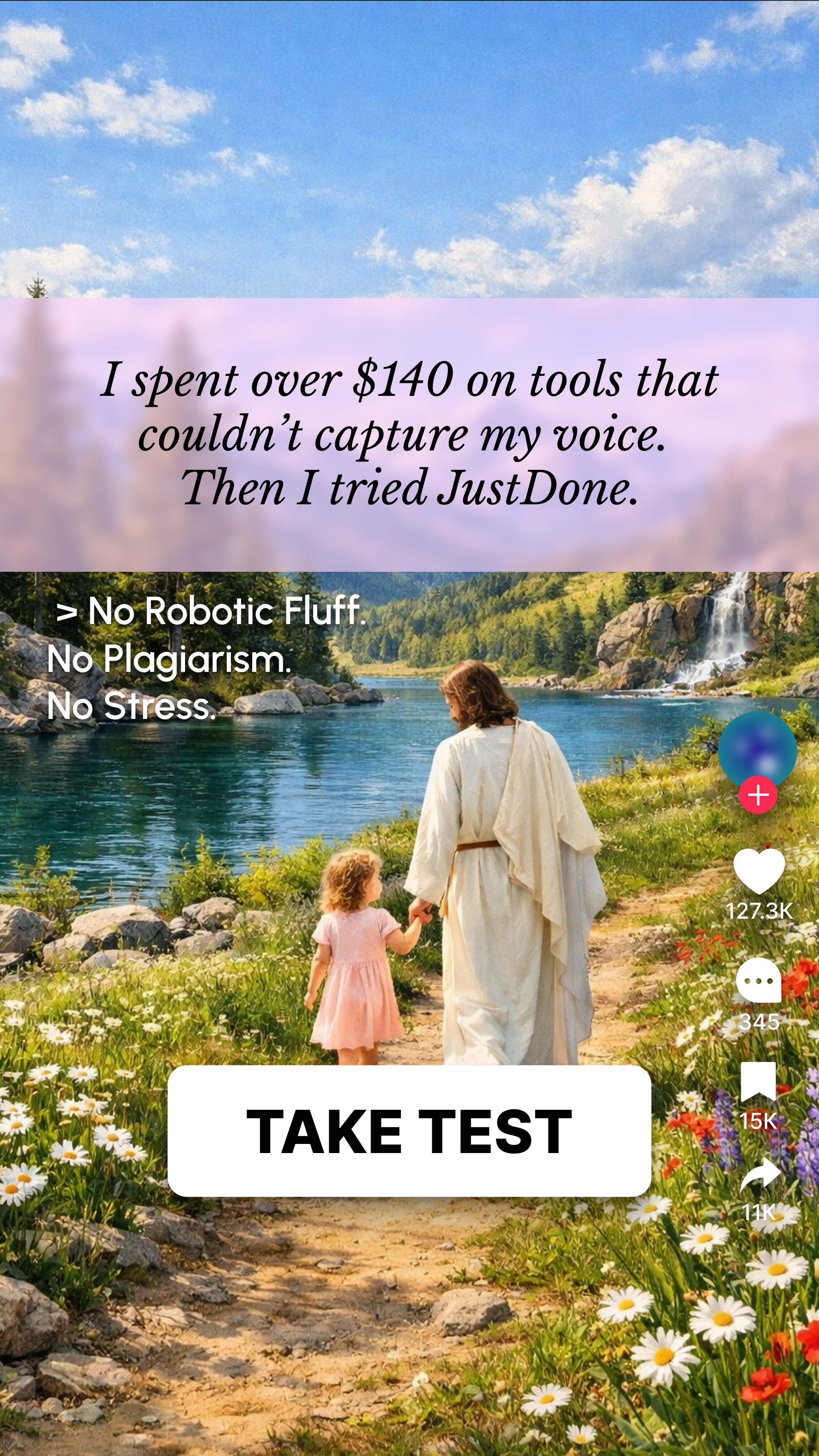 JustDone Facebook ad