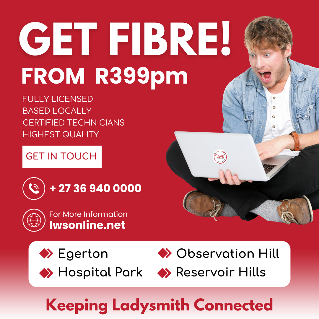 Ladysmith Wireless Solutions Facebook ad: GET CONNECTED