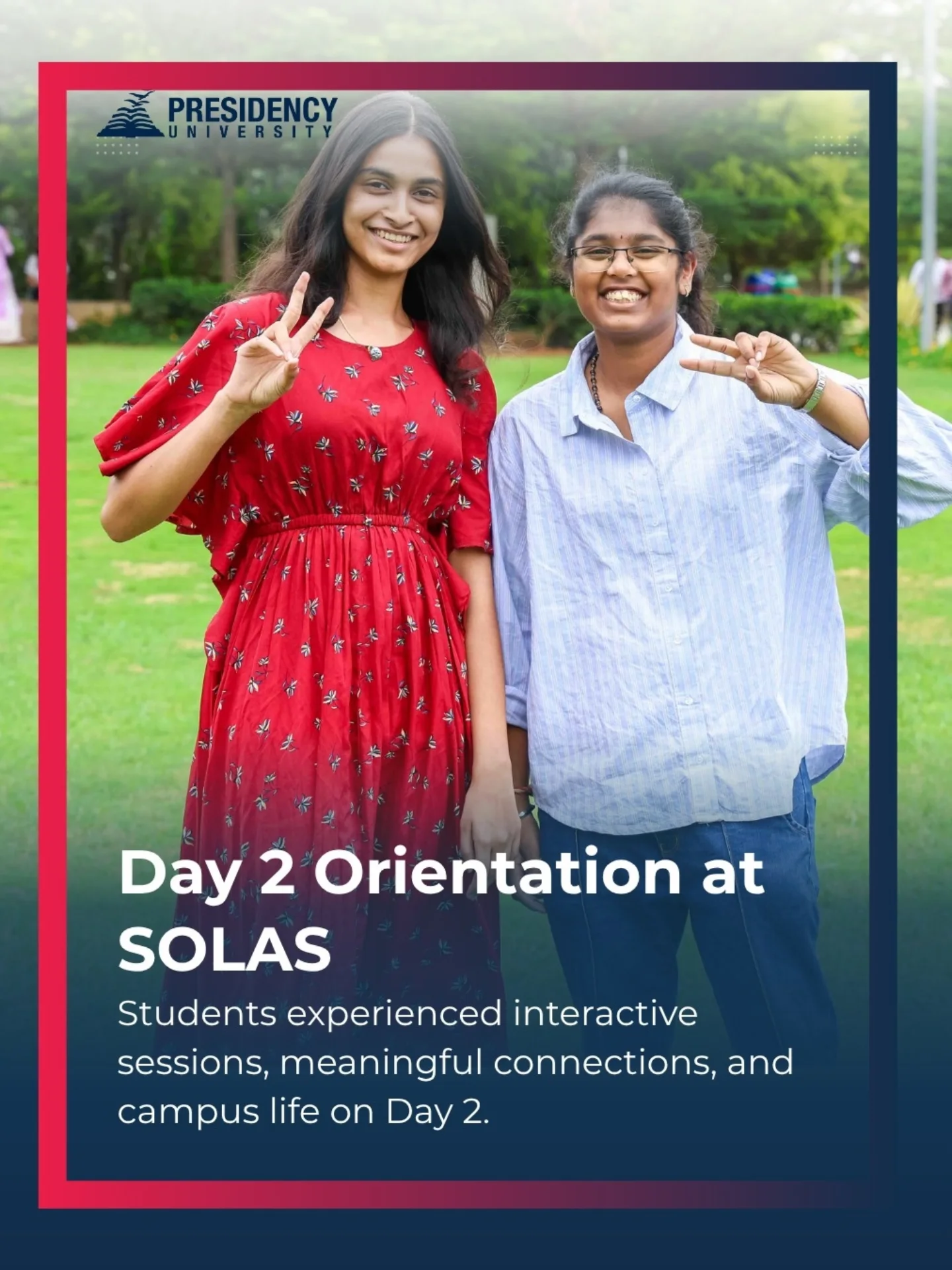 Presidency University Facebook ad