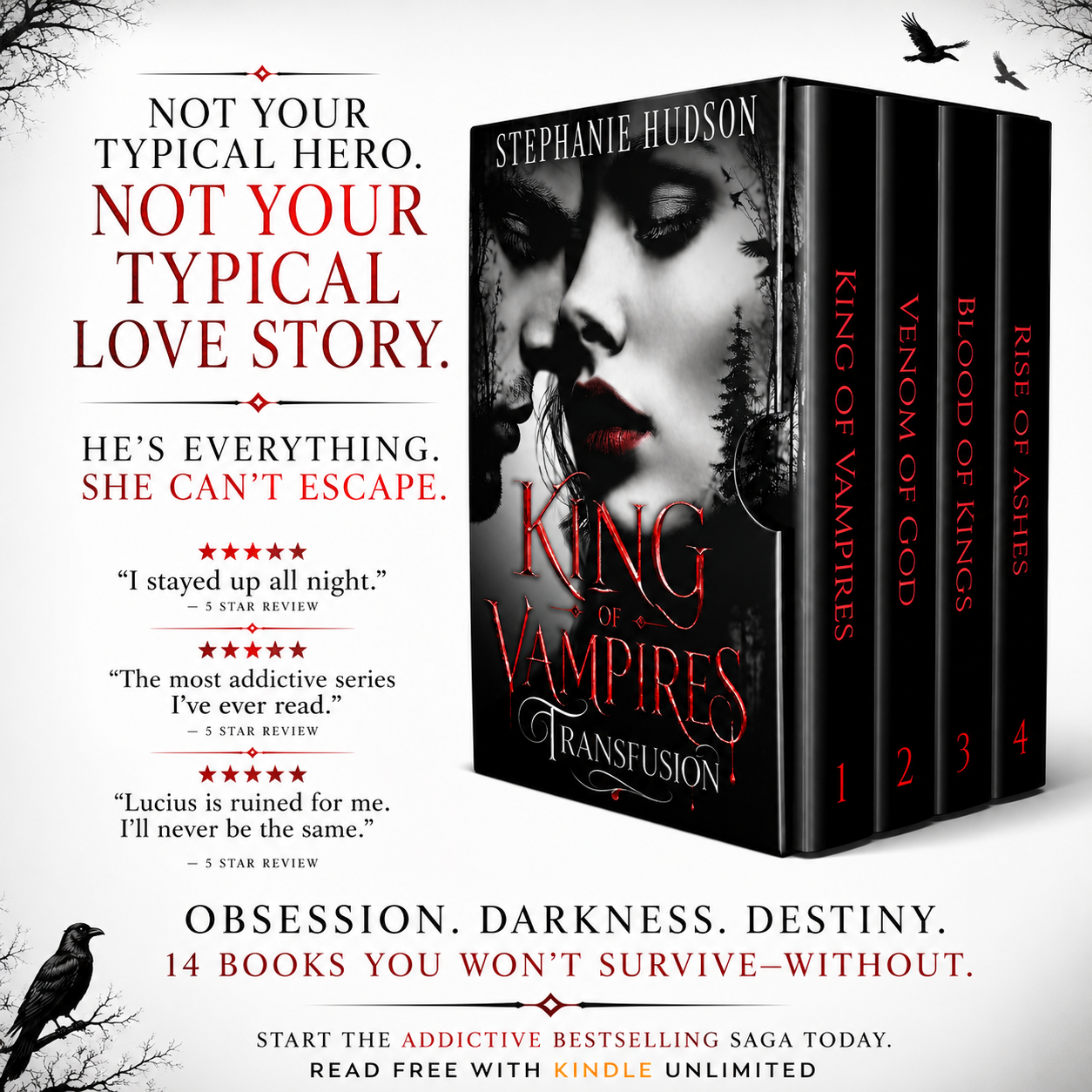 Stephanie Hudson Author Facebook ad