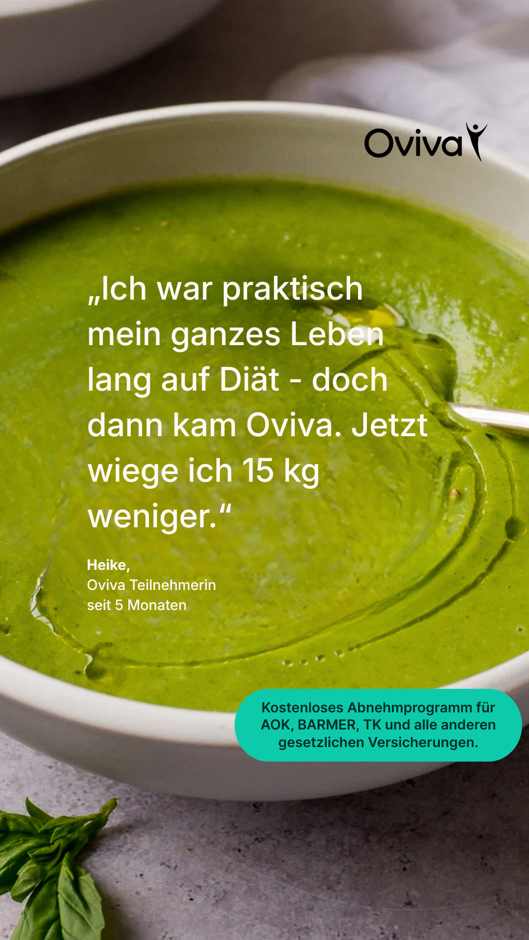 Oviva Deutschland Facebook ad