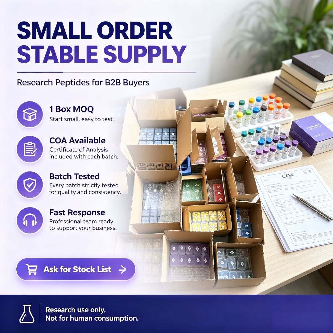 Connect CN Peptide Factory Facebook ad: CN Factory Supply