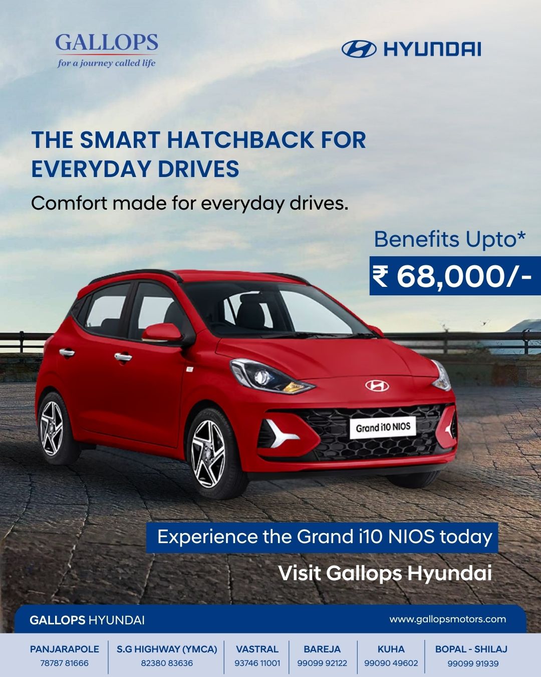 Gallops Hyundai Facebook ad: Drive Home the New Hyundai Nios
