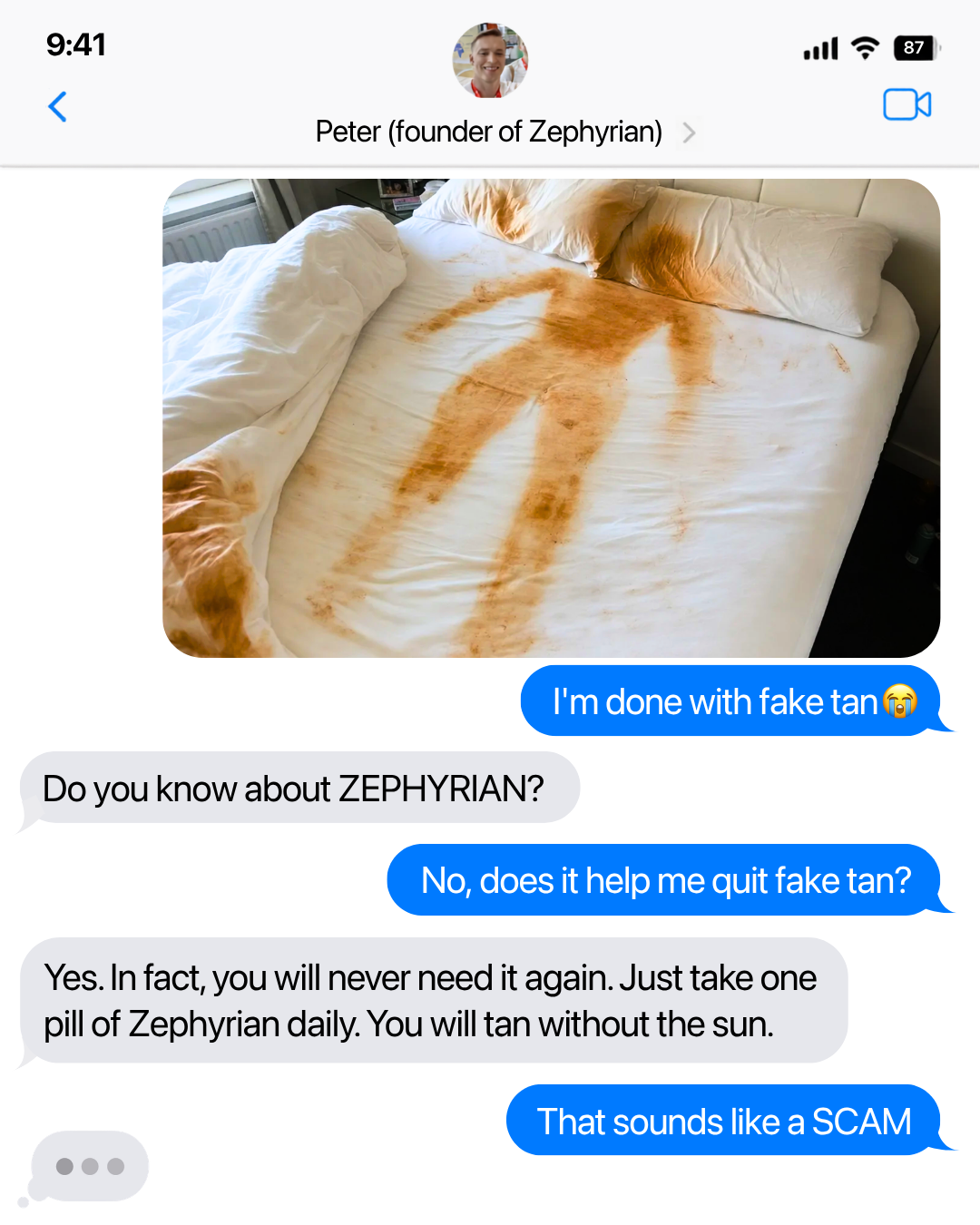 Zephyrian Facebook ad