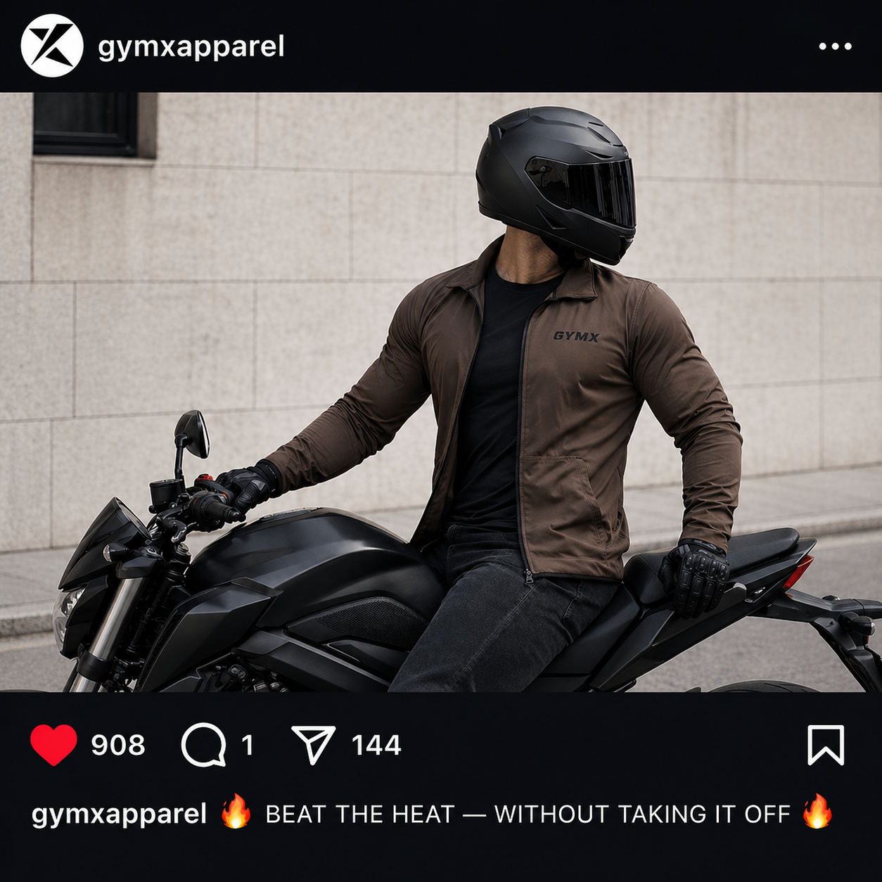 GymX Fitness Apparel Facebook ad