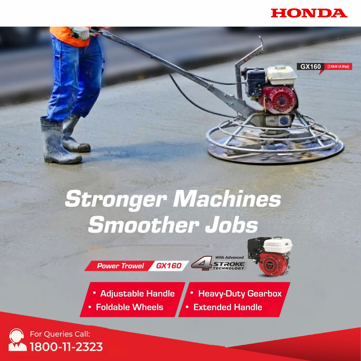 Honda India Power Products Limited Facebook ad from Feb 4, 2026