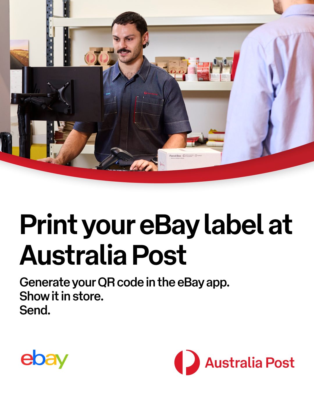 Australia Post Facebook ad