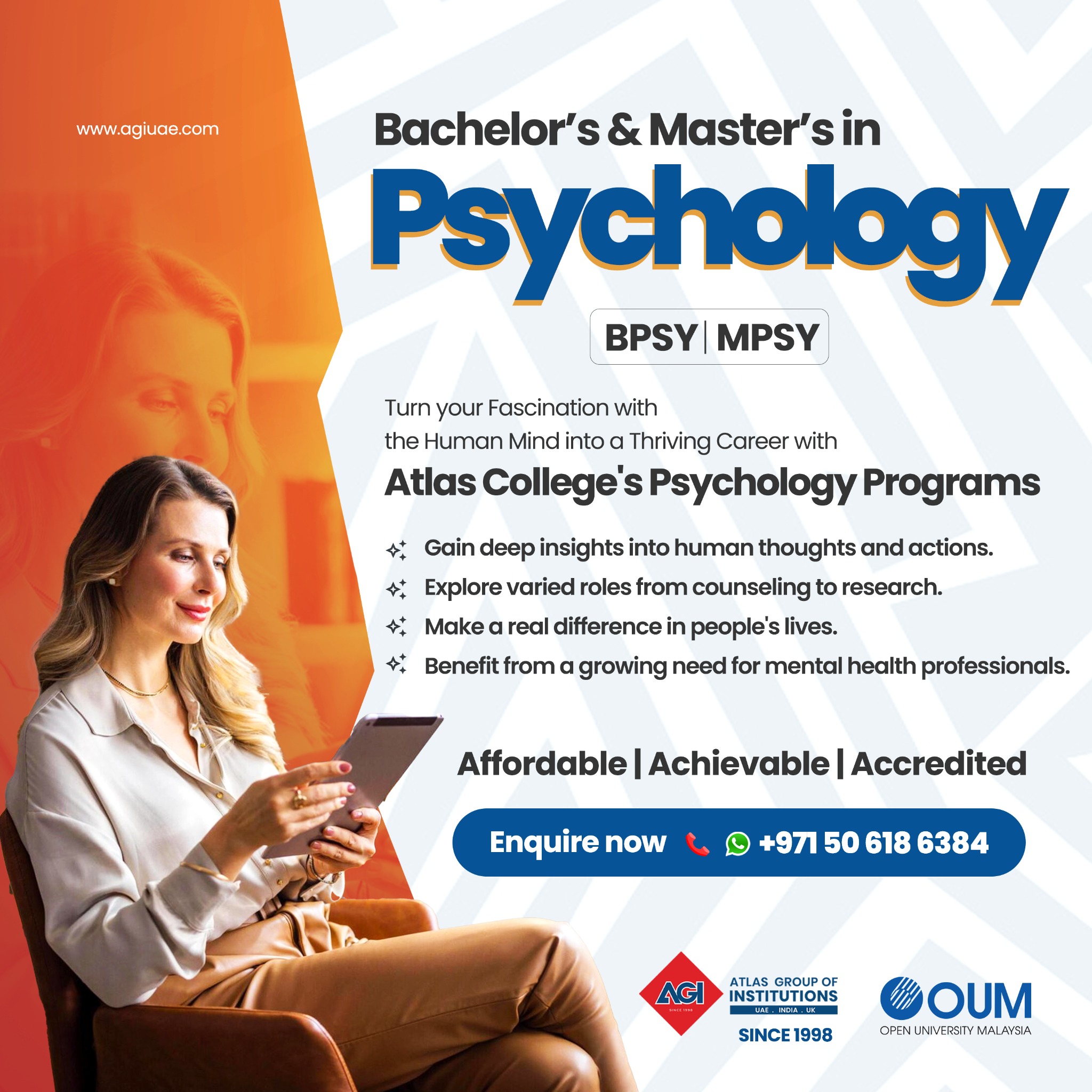 Atlas Group of Institutions Facebook ad