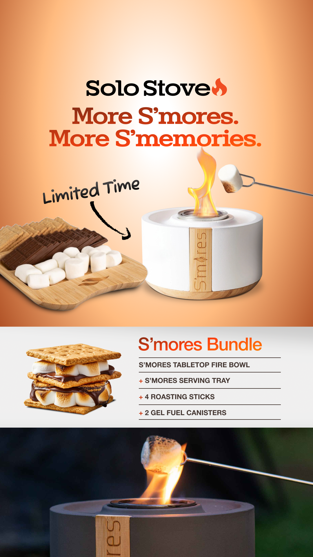 Solo Stove Facebook ad