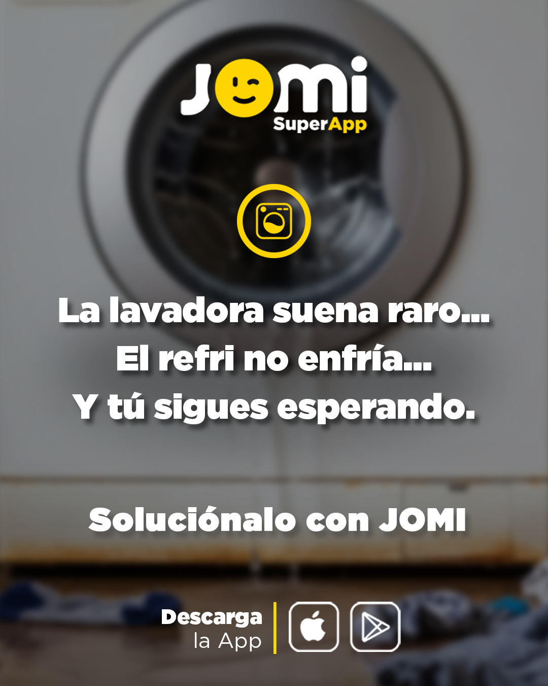 JOMI App de Servicios Facebook ad: Reparación sin complicaciones