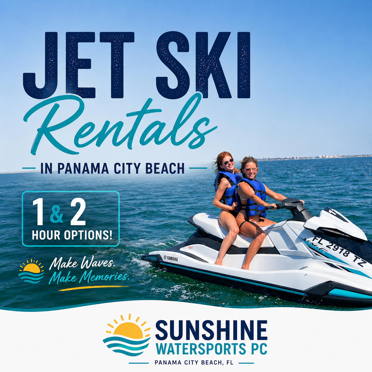 Sunshine Water Sports PC Facebook ad