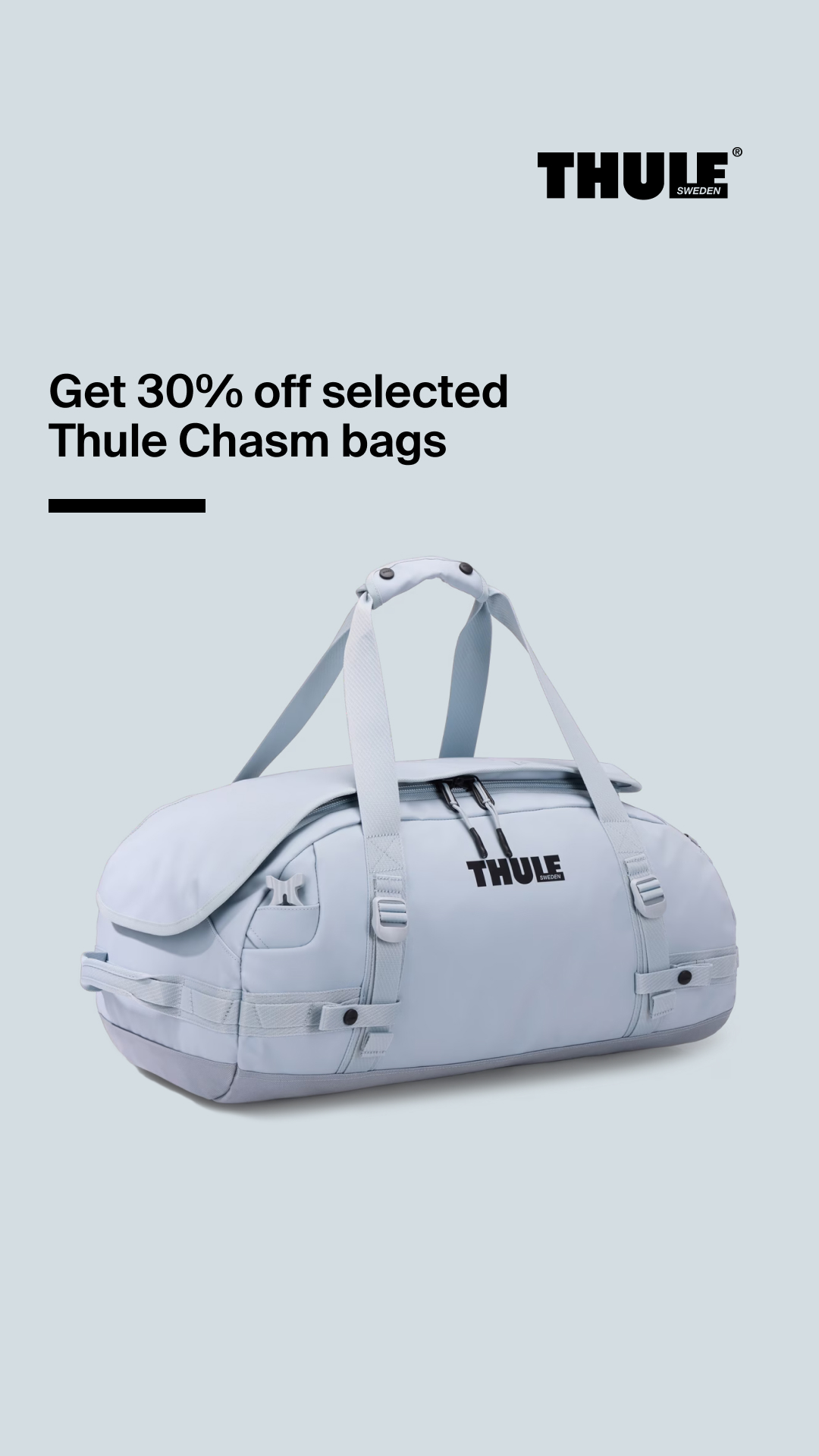 Thule Facebook ad
