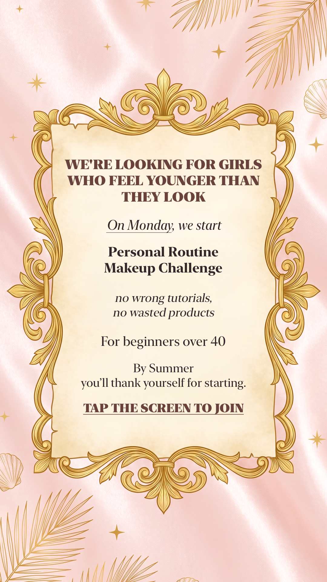 Luvly Makeup Facebook ad: Try Luvly NOW