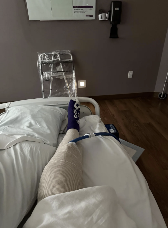 Herman Tisdale, MD Facebook ad: My wife had knee surgery she didn't need…