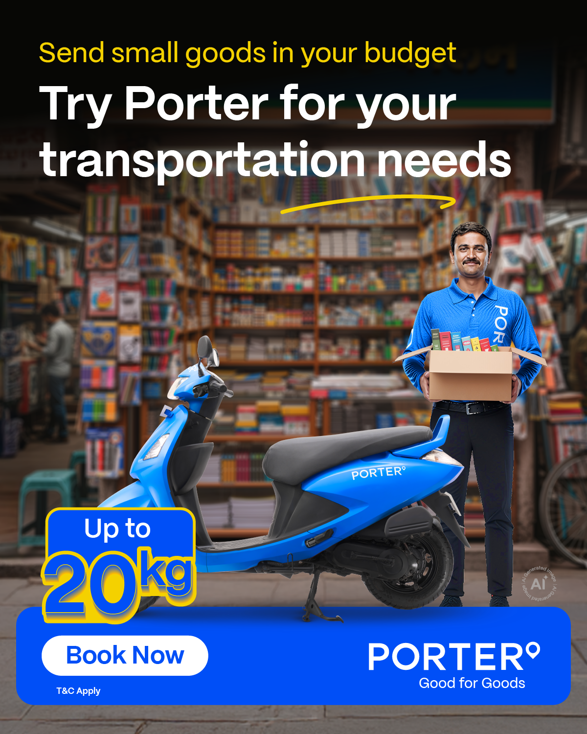 Porter Facebook ad