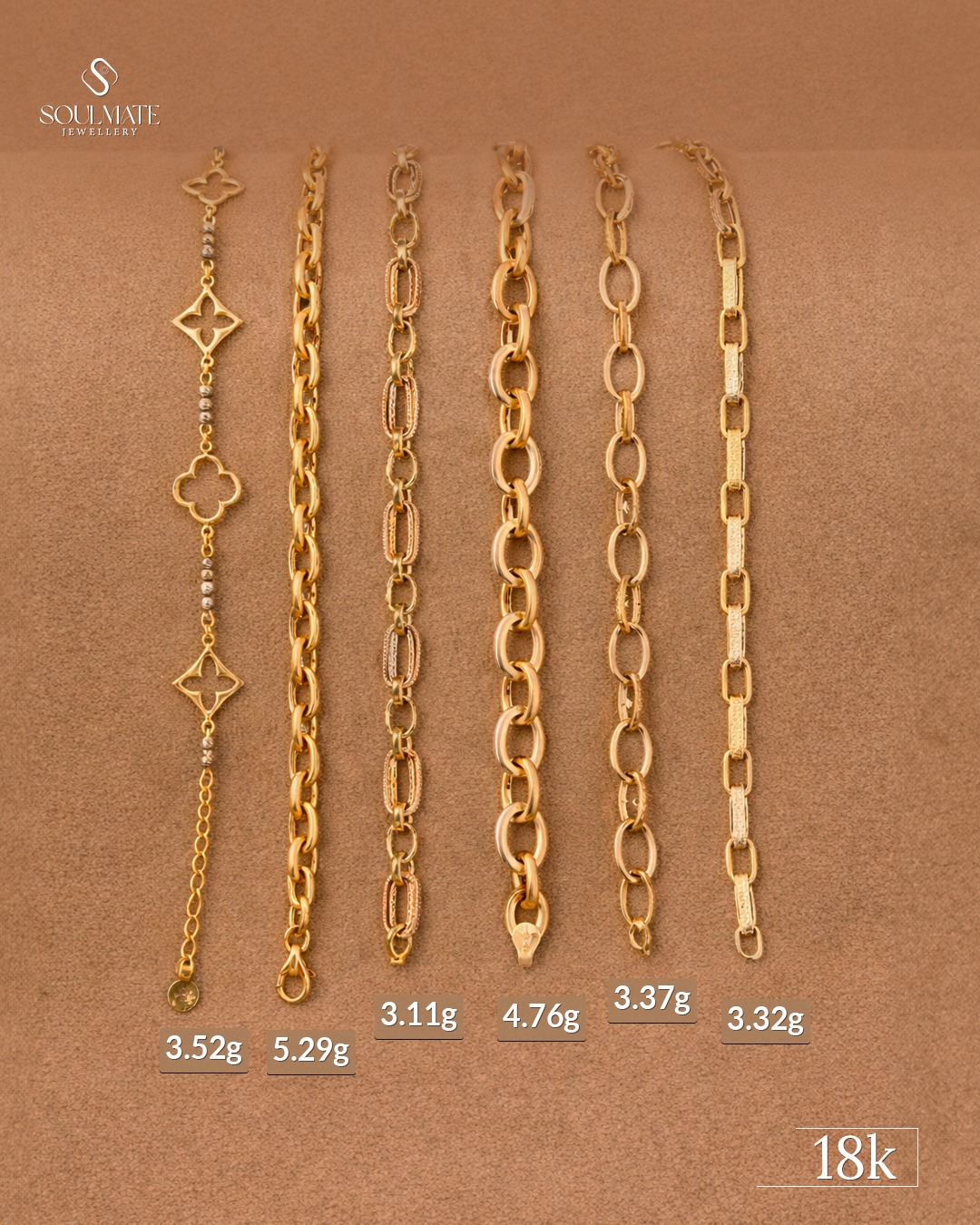 Soulmate Jewellery Facebook ad: Simply Golden