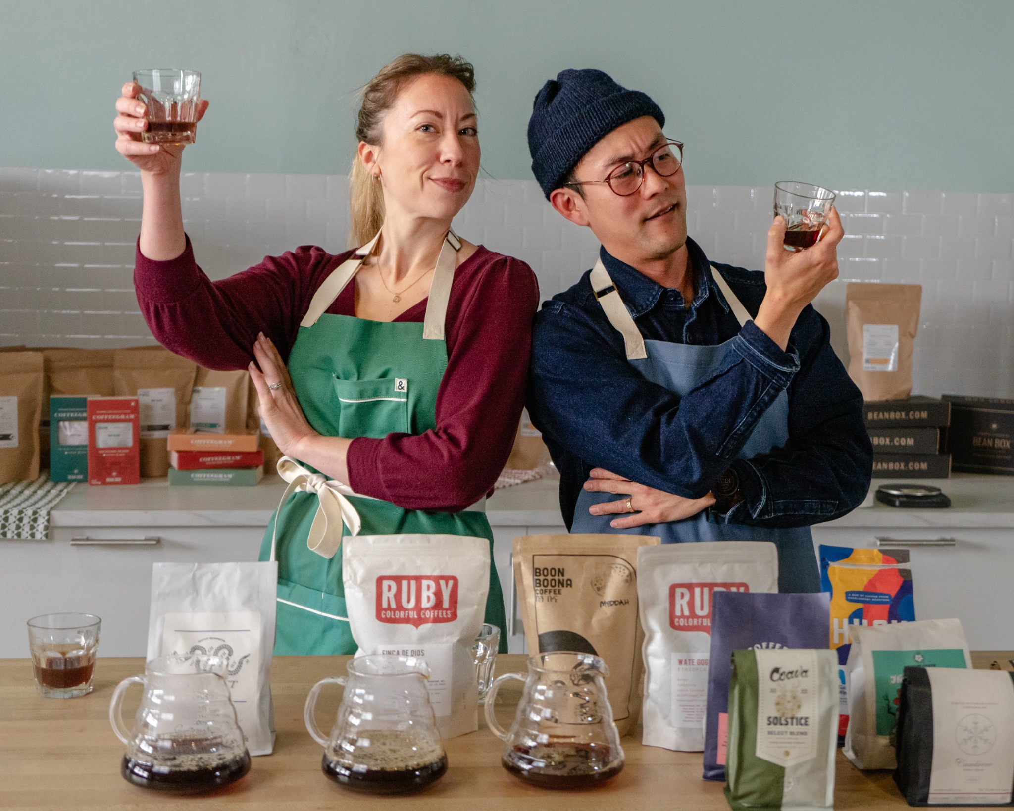 Bean Box Facebook ad: Fresh From the Roaster. Every Time.