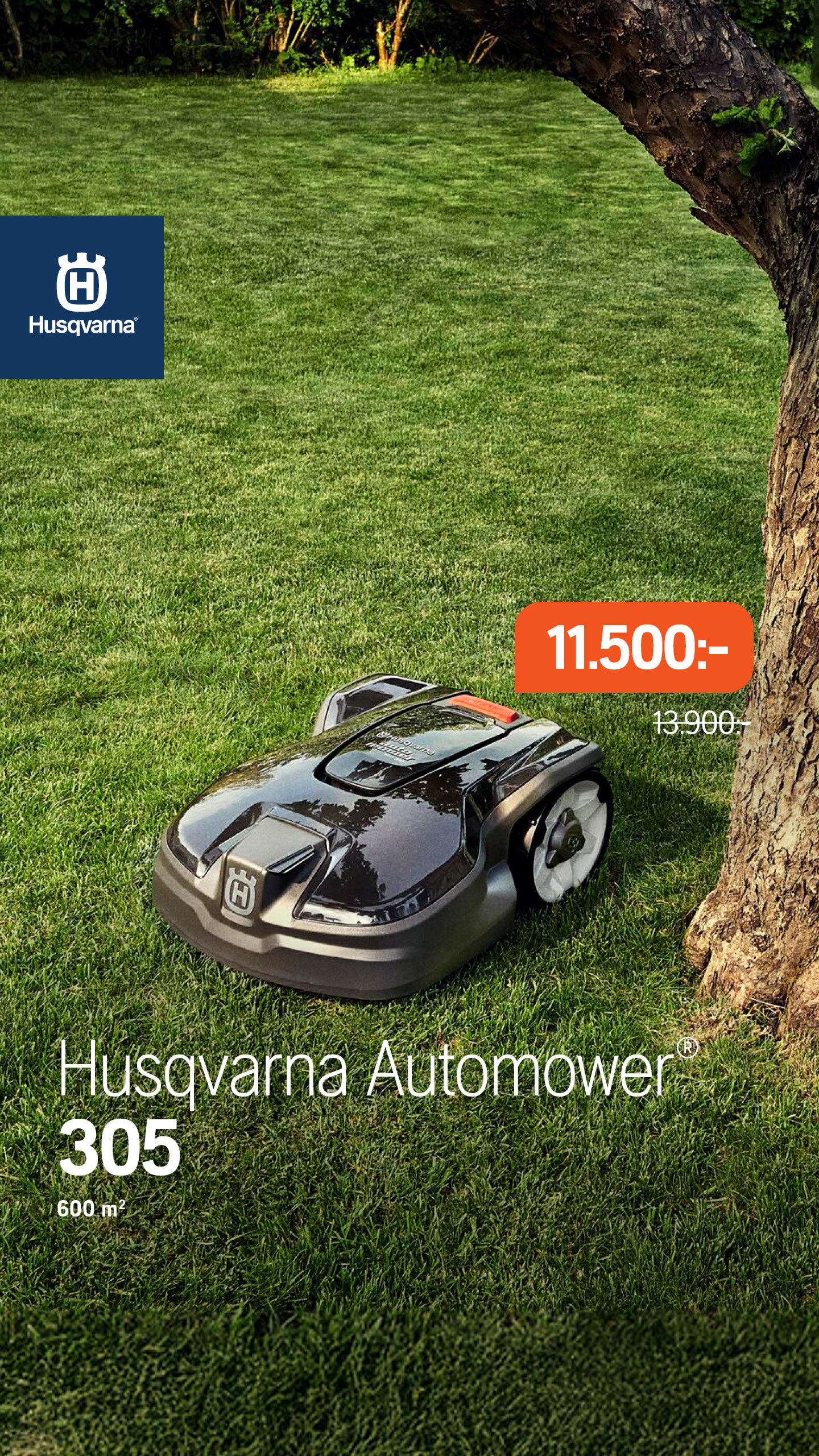 Husqvarna Facebook ad
