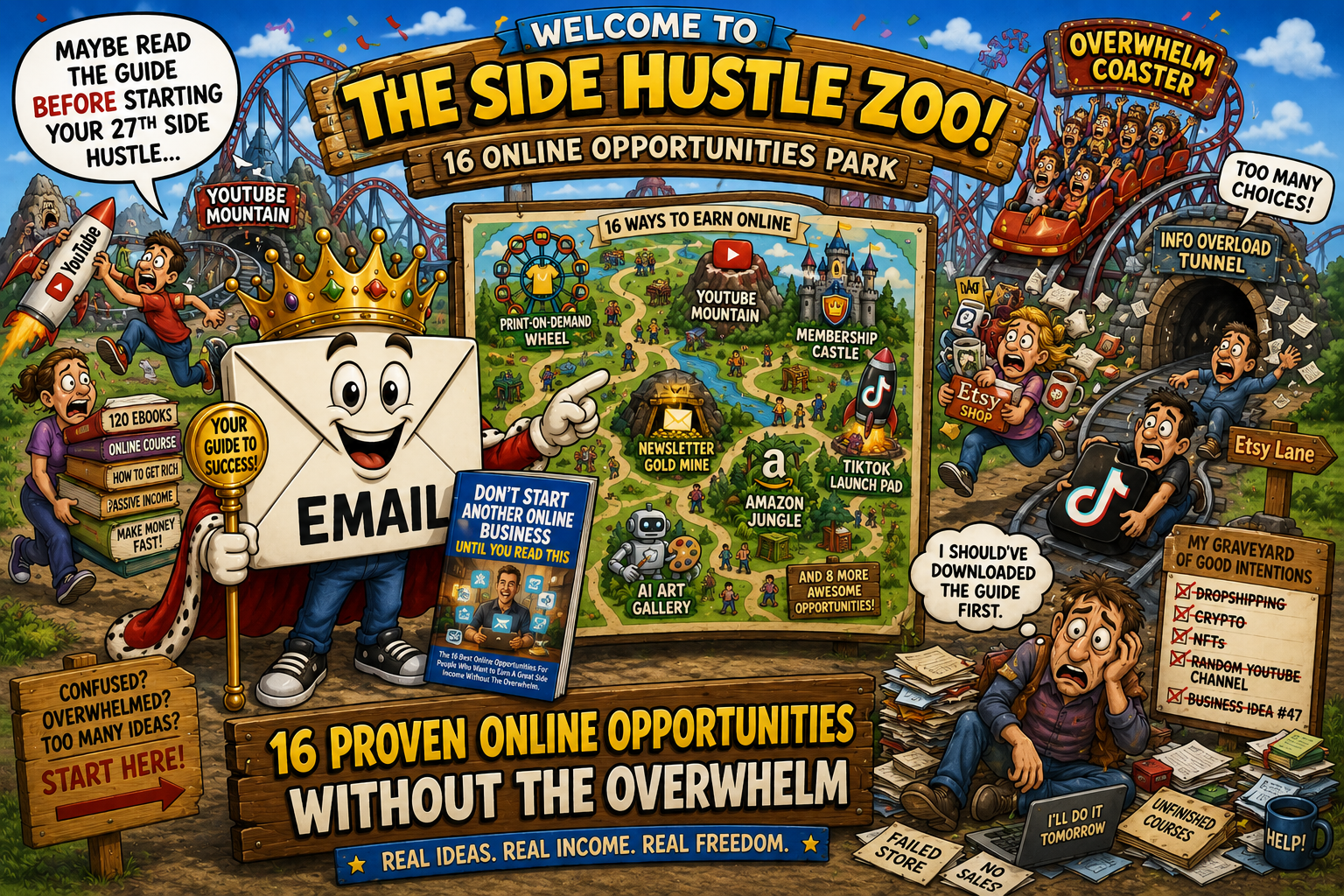 I want to improve my life Facebook ad: STOP WASTING TIME ON THE WRONG SIDE HUSTLE