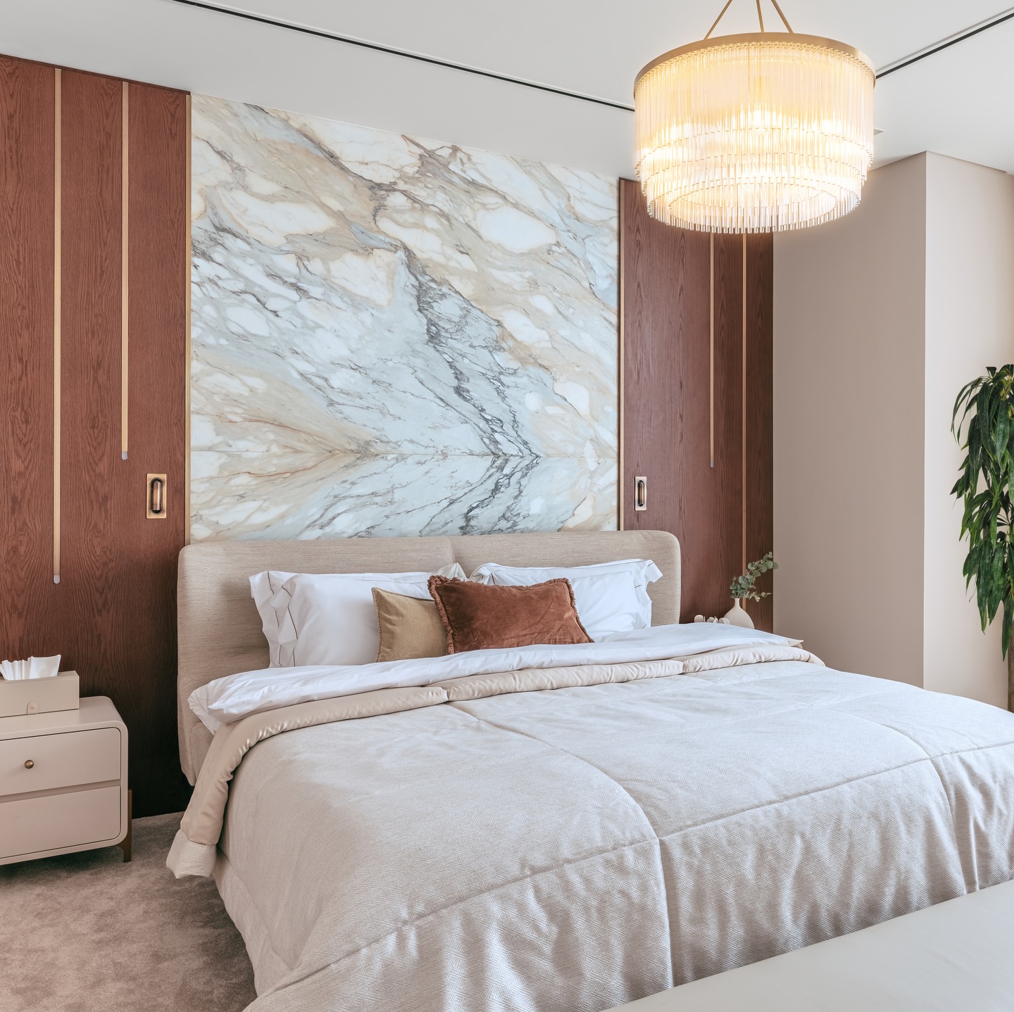 FINASI Facebook ad: For these bedrooms, the design focused on balance…