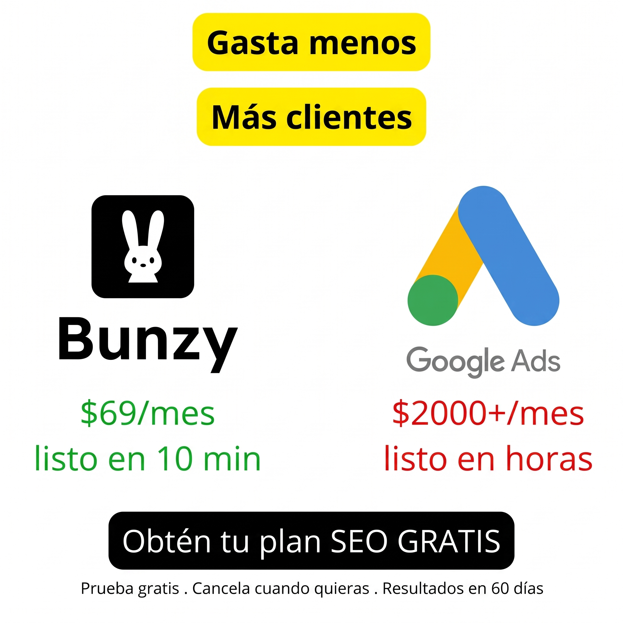Bunzy Facebook ad
