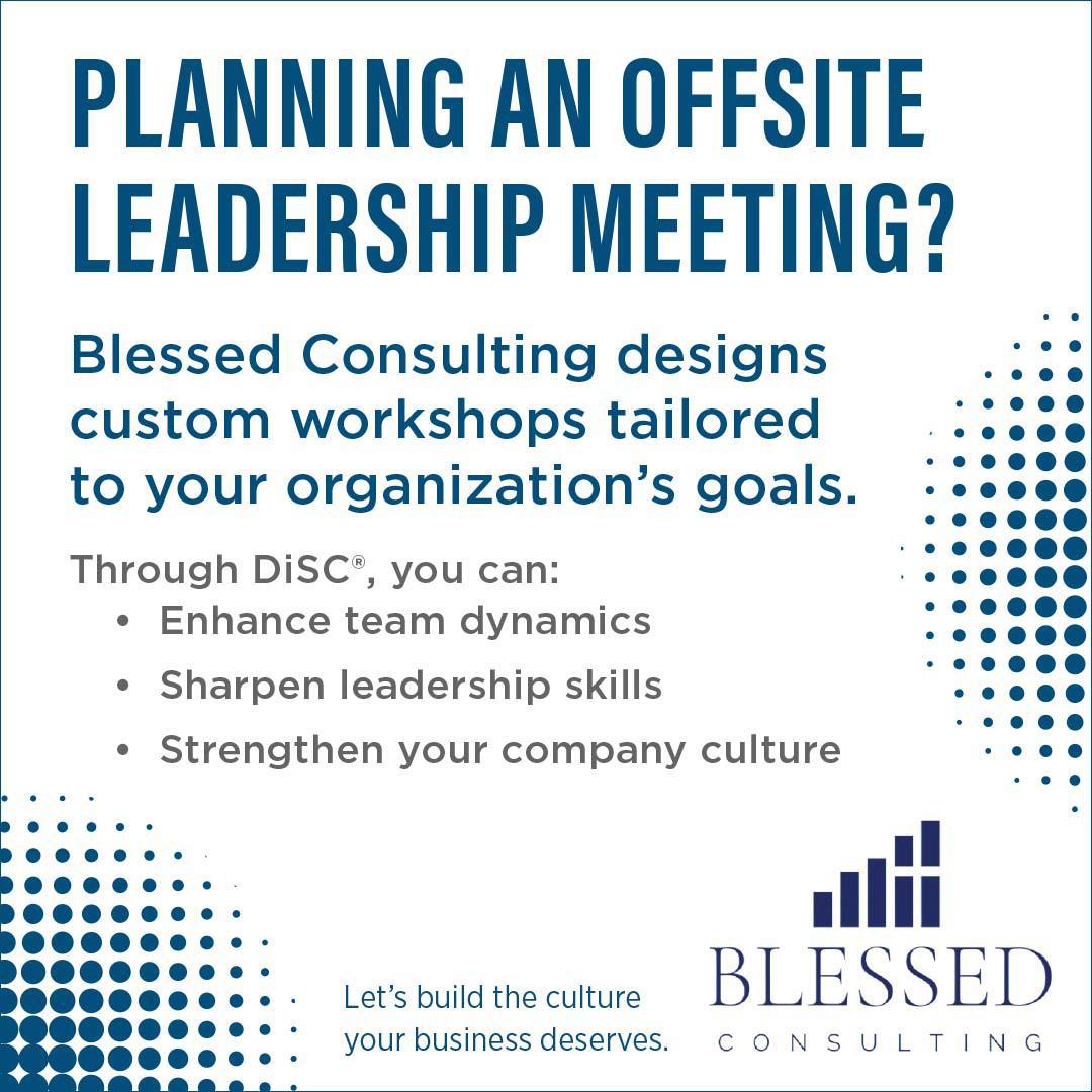 Blessed Consulting Facebook ad